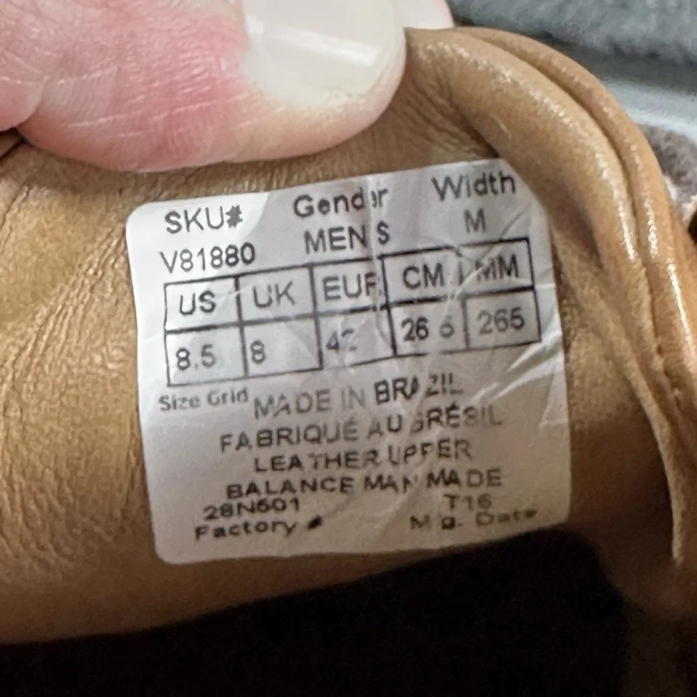 Rockport Chukka Boots Mens 8.5M Premium Class Cognac Brown‎ Leather